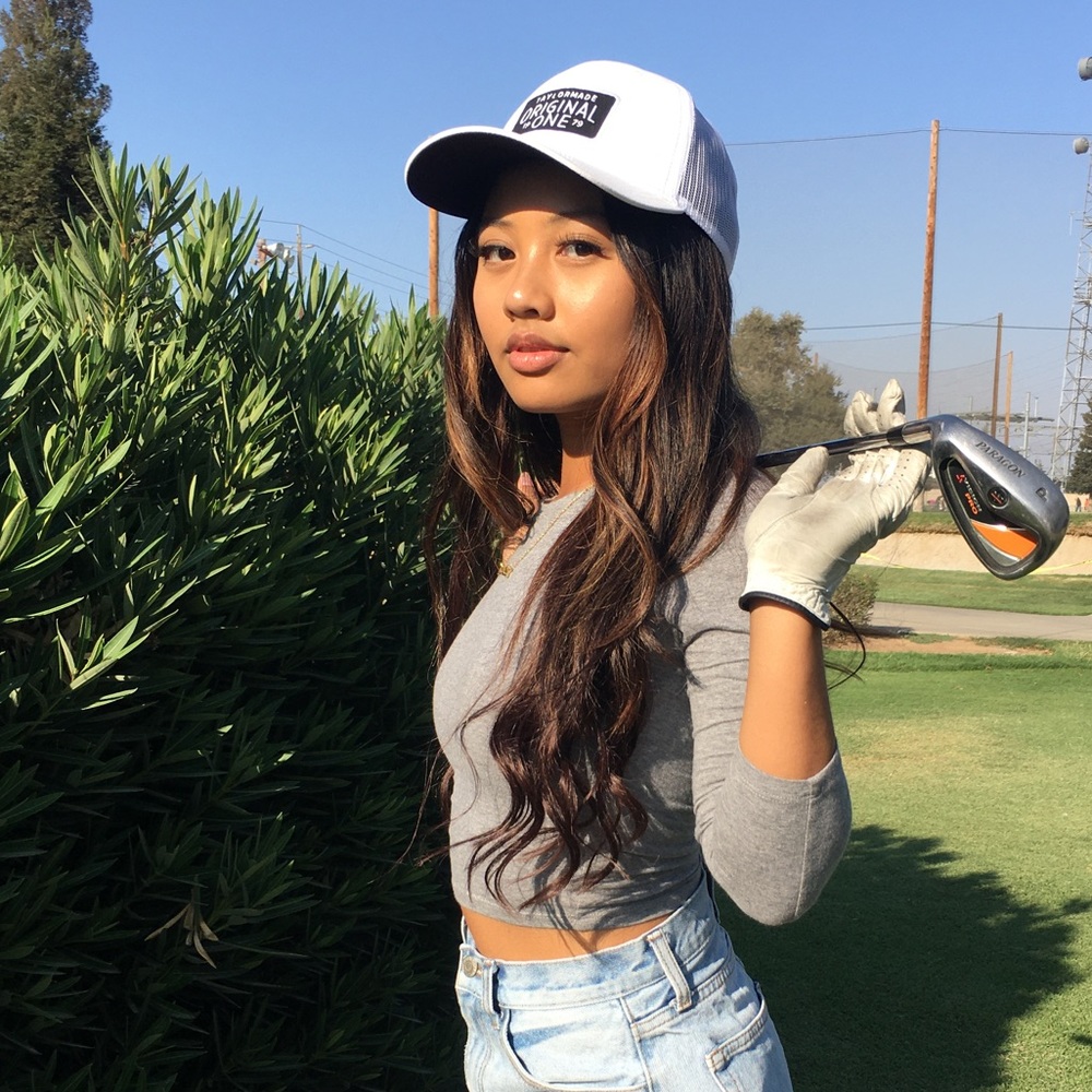 Cropped heather grey long sleeve